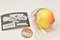 Peel off !? Punipuni Fruit Ball Chain [6.Peach: yellow]