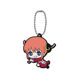 Gintama THE FINAL capsule rubber mascot [3.Kagura]