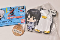 Gintama THE FINAL capsule rubber mascot [5.Katsura & Elizabeth]