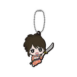 Gintama THE FINAL capsule rubber mascot [10.Tae Shimura]