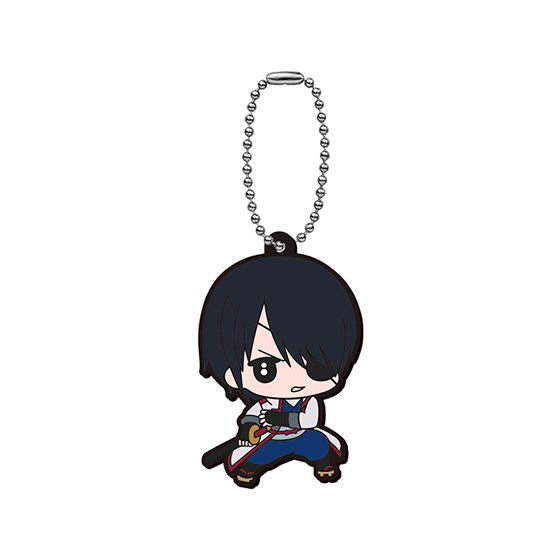 Gintama THE FINAL capsule rubber mascot [11.Kyuubei Yagyuu]