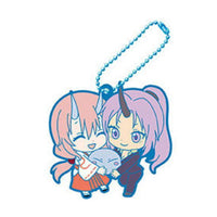 Gashapon Kuji Tensei shitara Slime datta ken Assort [3.B award: Rubber Mascot Shuna & Shion with Rimuru]