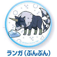 Gashapon Kuji Tensei shitara Slime datta ken Assort [12.C award: Can badge Ranga(bunbun)]