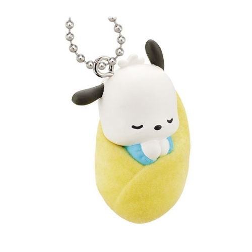 Sanrio Characters Okurumi Baby Mascot [3.Baby Pochacco]