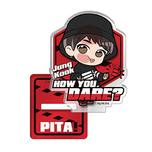 Pita! Deforme Tiny TAN acrylic stand MIC Drop [7.Jung Kook]