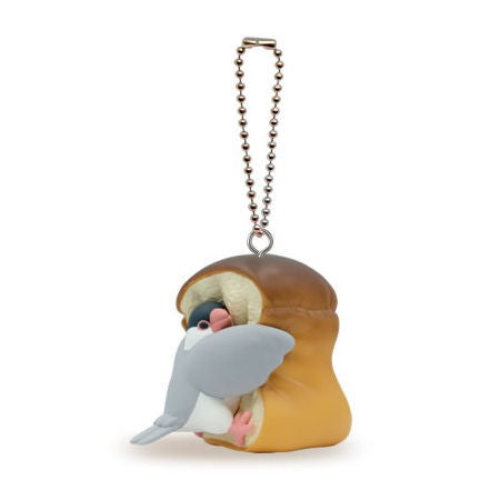 Mugyuttori Mascot Ball Chain [3.Sakura Java sparrow]