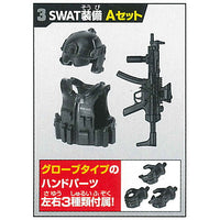 Daretoku?! Oretoku!! Series Capsule Doll Body ver.2 & SWAT Equipment Set [3.SWAT equipment A set]