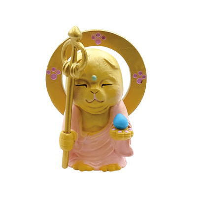 Hotokemono series Nekobosatsu mascot figure [2.Jizo Bosatsu]