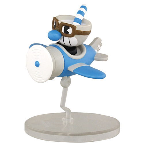 CUPHEAD Cuphead & Mugman Figure collection [5.Mugman (shooting Ver.)]