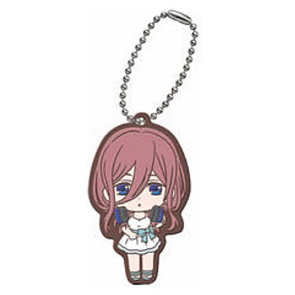 Gashapon Kuji The Quintessential Quintuplets �E½è Assort [8.B award: Rubber mascot Miku Nakano]