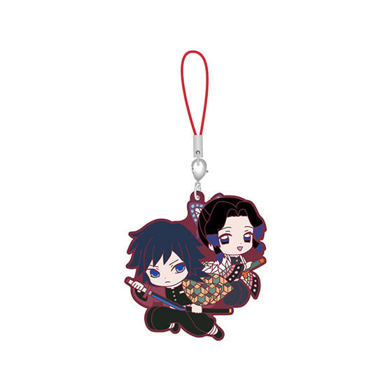 Kimetsu no Yaiba Metsu! Capsule Rubber Mascot Part.5 [5.Giyu Tomioka & Shinobu Kocho]