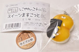 Pobotto. Nyanko Japanese-style sweets mascot Ball chain [1.Nyanko Isobe]