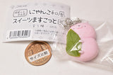 Pobotto. Nyanko Japanese-style sweets mascot Ball chain [2.Nyanko Sakura Mochi]