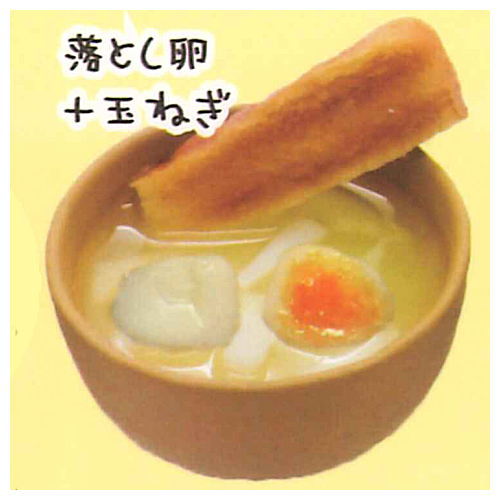 Misoshiru ha okazudesu Miniature collection [3.Poached egg + onion]