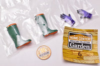 Home center GARDEN Miniature Collection CAPSULE [5.Light grip (gloves)/ Dry Agri # 40 (boots)]