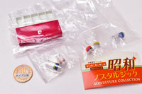 Showa Nostalgic Miniature Collection CAPSULE [2.Glass set (Pierre Cardin)]