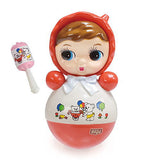 Showa Nostalgic Miniature Collection CAPSULE [4.Roly-poly toy (red) and rattle (pink) (Royal Co., Ltd.)]