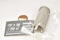 Waste vacant lot miniature mascot [1.Earthen pipe (gray)]