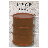 Waste vacant lot miniature mascot [4.Drum (brown)]