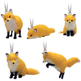 Mokomokokitsune Mascot Ball Chain [All 5 type set(Full Complete)]