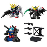 Gundam GASHAPON SENSHI FORTE #13 [Assorted 4 type set (1.F083: Wing Gundam Zero (EW ver.)/2.F084: Gundam Deathscythe Hell (EW ver.)/3.F085: Guntank/6.F088: Base set)]