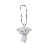 Crayon Shin-chan Tsumande Tsunagete Mascot [3.Shiro (Ball chain ver.)]