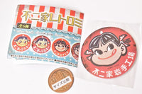 Fujiya retro mini metal signboard [4.Peko-chan signboard B rust specifications]