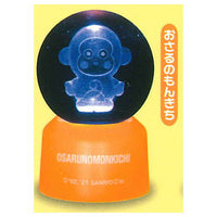 Sanrio Characters 3D Clear Ball Light Part.2 [4.Monkichi]