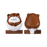 FIGURE x CLIP Hokkaid-butsu Shimaenaga-chan 03 [1.Shimaenaga-chan (brown bear headgear)]