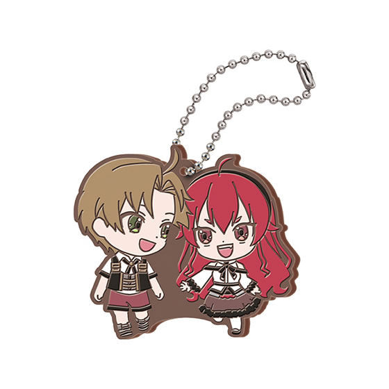 Mushokutensei isekai ittara honki dasu Capsule rubber mascot [5.Rudy & Ellis]