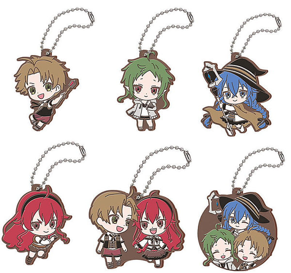 Mushokutensei isekai ittara honki dasu Capsule rubber mascot [All 6 ty ...