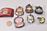 Chuken Mochishiba Marufuku Detective Rubber Mascot [All 6 type set(Full Complete)]