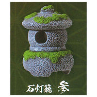 Wabi-sabi stone lantern lights [3.Stone lantern 3]