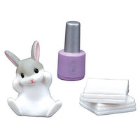 Makeup Rabbit Mint [6.Lavender nails and cotton]