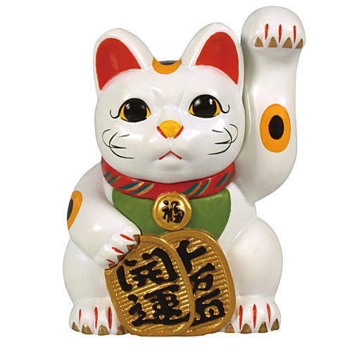 Japanese Maneki Neko (Lucky God) Miniature Collection [5.Tokoname type Manekineko]