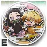 Kimetsu no Yaiba Charabanchoukou Can Badge Part.4 [5.E: Nezuko Kamado & Zenitsu Agatsuma]