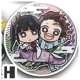 Kimetsu no Yaiba Charabanchoukou Can Badge Part.4 [8.H: Tanjiro Kamado & Kanao Tsuyuri]