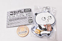 Gokigenpanda Capsule Rubber Mascot [5.Coffee]