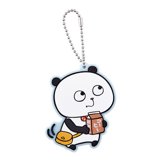 Gokigenpanda Capsule Rubber Mascot [5.Coffee]