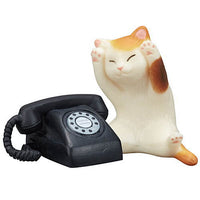 Showa home appliances and cats [1.Phone (black) and Mikeneko]