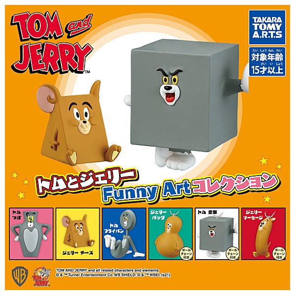 Tom and Jerry Funny Art Collection [All 6 type set(Full Complete)]