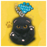 Manmaru Animals Manmaru Cat Mascot  [4.Scottish Fold (Black)]