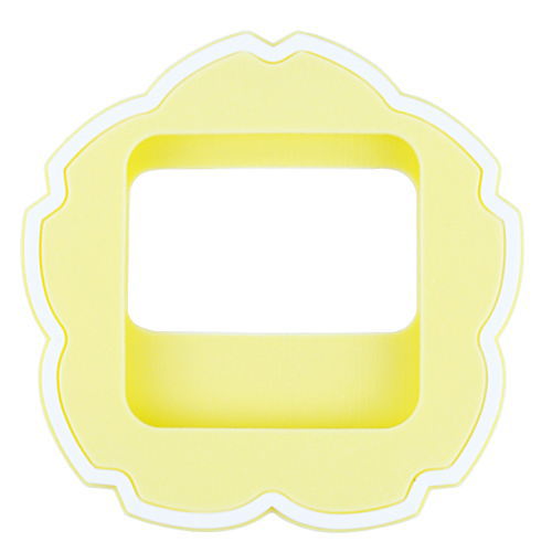 TAMA-KYU Can badge cover like a name tag [3.Yellow]