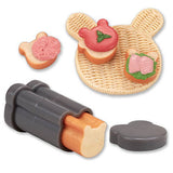 Sylvanian Families Kongari oven! Forest bakery [6.Open sandwich set]