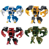 Capsuleroid [Assorted 4 type set (1.Blue sports/2.Heavy construction equipment/3.Enemy Red/4.Military army)]