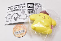 Sanrio Characters PETANCO Mascot team Pink [5.Pompompurin]