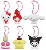 Sanrio Characters PETANCO Mascot team Pink [All 6 type set(Full Complete)]