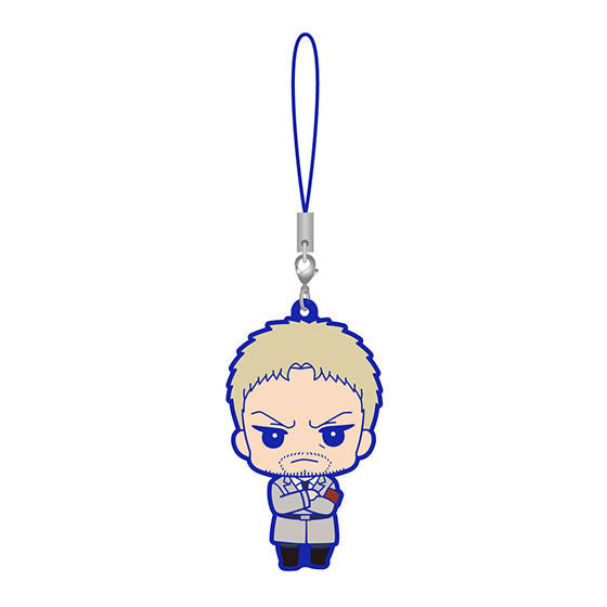 Attack on Titan The Final Season Capsule Rubber Mascot [8.Reiner Braun]