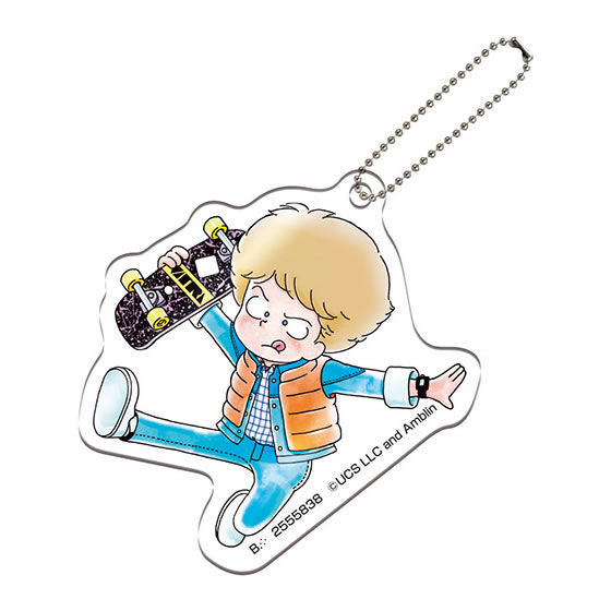 BACK TO THE FUTURE 35th Anniversary Acrylic Key Chain [1.Marty]