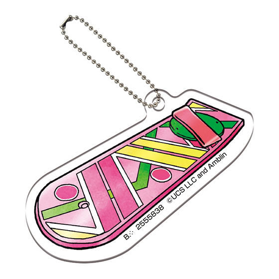 BACK TO THE FUTURE 35th Anniversary Acrylic Key Chain [6.Hoverboard]